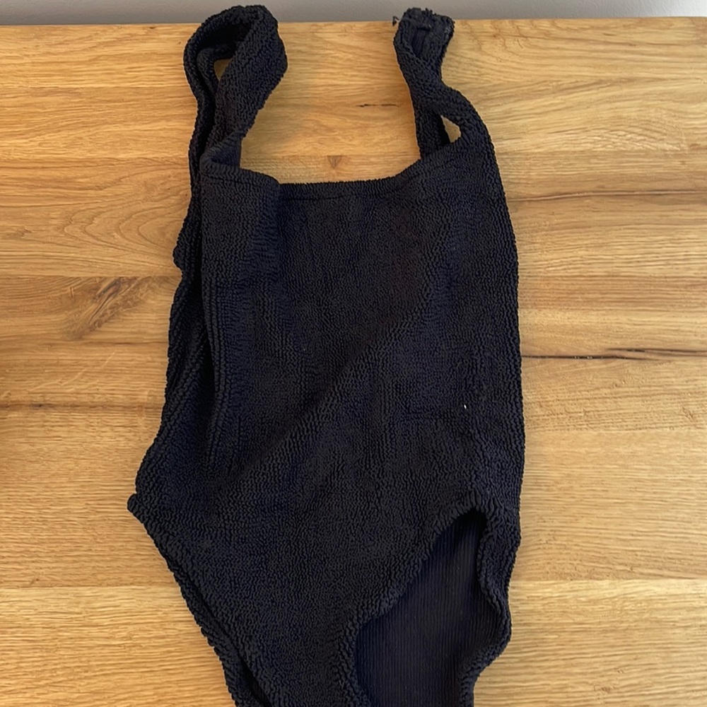 Hunza g black one piece